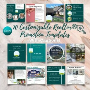 realtor promo pack collage