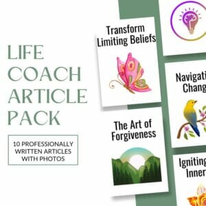 life coach article pack main image
